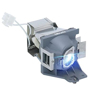 Imagem de QUJXU Lâmpada de projetor 5J.JEE05.001 com caixa para lâmpada de substituição Benq HT2050 HT2150ST HT2050A HT3050 W1110 W1210ST W2000 W2000+