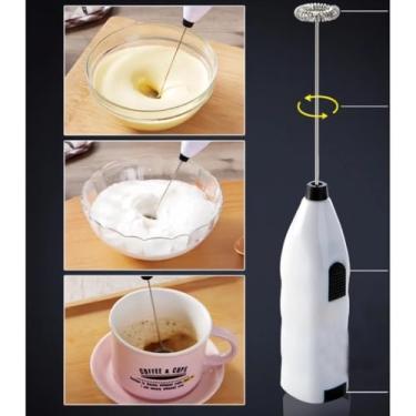 Imagem de Mixer Batedor Misturador Mixer Elétrico Para Bebidas Leite Café Clara de Ovos