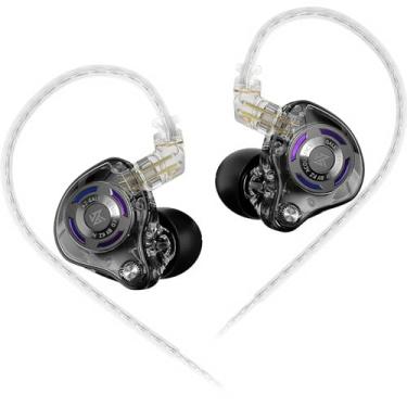 Imagem de Fones de ouvido KZ-Gale – fones de ouvido intra-auriculares com design ergonômico, som estéreo e ajuste confortável para uma experiência de jogo imersiva (sem microfone, preto)