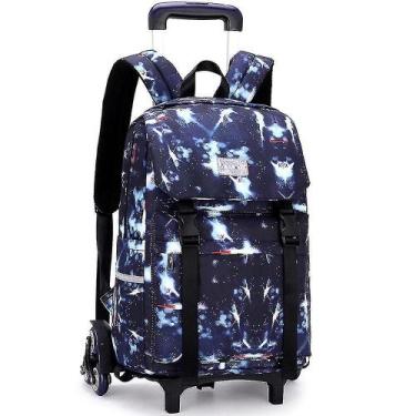 Imagem de Mochila escolar com rodas para subir escadas - Cor 6 - HUOGUO