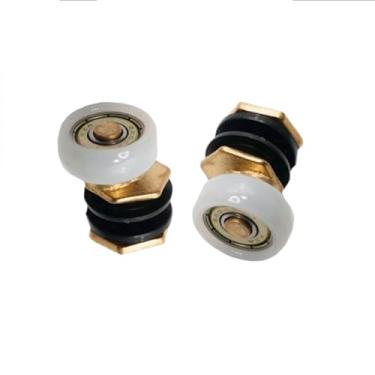 Imagem de Kit 4 Unidades Roldanas Tec Vidro Versatik VE/VT Para Portas E Janelas Vidro