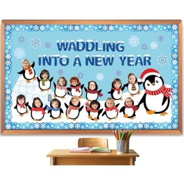 Imagem de Decorações de quadro de avisos de inverno 2