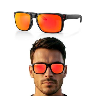 Imagem de Óculos de Sol Esportivo Ciclismo Polarizado Masculino - Oculos20v, M, 