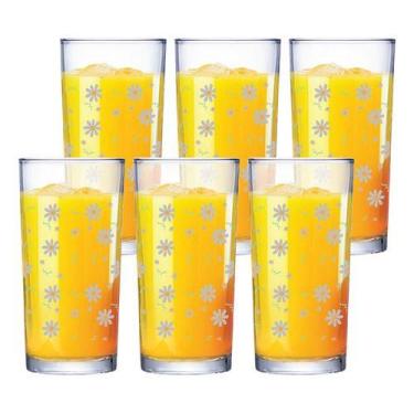 Imagem de Kit Copo De Vidro Ld Multiuso Margarida 6 Pcs 255ml, Ruvolo