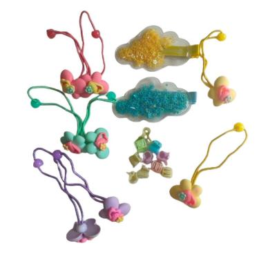 Imagem de Kit 20 Presilhas Xuxinha Tic Tac Infantil Cabelo Color