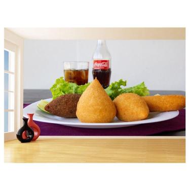 Imagem de Papel De Parede Alimentos Salgados Coxinha Bar 3,5M Al536