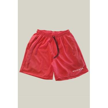 Imagem de Shorts Masculino Elastano Premium WSS Natação - WSS Brasil, P, Rosa