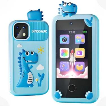 Imagem de Celular Infantil Educativo com Tela Touch, Câmera, Jogos, Música e Víd