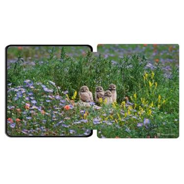 Imagem de Yzlvigrous Capa para Kindle Oasis 9/10ª Geração 2017/2019, Tampa de Casca Traseira TPU de 7 Polegadas com Recurso de Vigília do Sono Automático, Modelo: CW24WI/S8IN4O