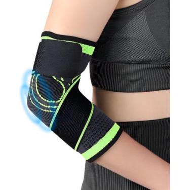 Imagem de Cotoveleira Elástica Ortopédica  Conforto e Proteção - MN