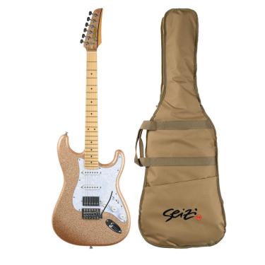 Imagem de Guitarra Seizi Fun Katana Musashi HSS Desert Gold Sparkle - GT0339