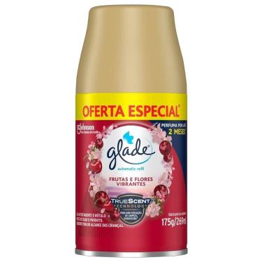 Imagem de Desodorizador Glade Automatic Spray Frutas e Flores Vibrantes Refil 269ml