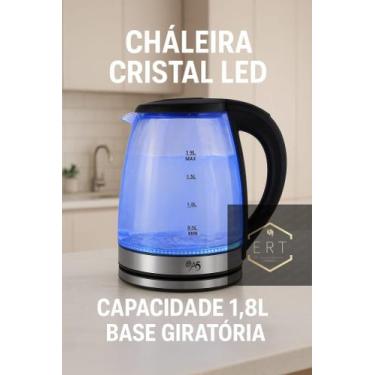 Imagem de Chaleira eletrica cristal base giratótria 220 e 110V - A5, 220V