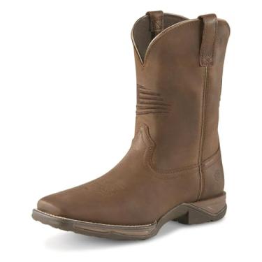 Imagem de Ariat Bota infantil unissex Anthem Patriot Western, Marrom envelhecido, 15
