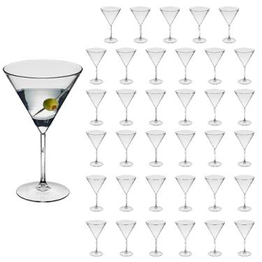 Imagem de Taça Para Martini 260ml 36pçs Elegante Acrilico Resistente