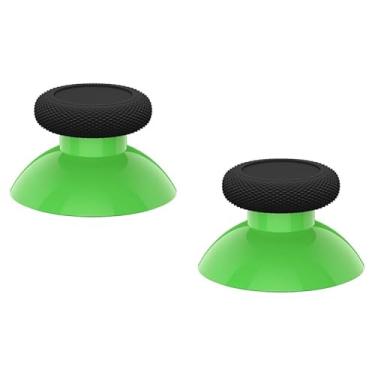Imagem de Replacement Thumbsticks Fit for Xbox Series X/S, Joysticks Repair Kit Fit for Xbox Wireless Controller, Custom Analog Stick Buttons Fit for Xbox One S/X/Elite Controller - Green & Black