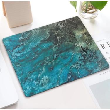 Imagem de Teclado e mouse pad Excel com bordas costuradas, base segura, mouse pad gigante de mesa, 22 x 18 cm