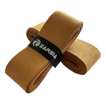 Imagem de Substituição interna da raquete de tênis, imitação de couro bovino, absorção de suor, antiderrapante, polido, badminton, squash