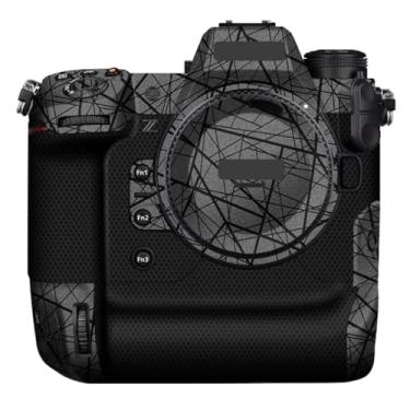 Imagem de Z 9 Adesivo de câmera anti-arranhões revestimento protetor de corpo película protetora capa para Nikon Z9 (cinza cruzado)