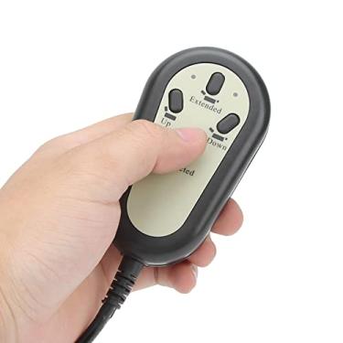 Imagem de Cryfokt Controle Manual de sofá Elétrico, Controle Remoto Conveniente de 4 Botões para Cadeiras de Elevação, Operação Fácil para Uso Diário (Cabeça Reta)