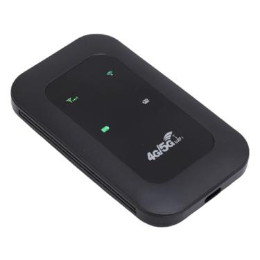 Imagem de Cryfokt 4G 5G Wifi Hotspot, Modem Wifi USB Desbloqueado Com Slot para Cartão SIM, 10 Conectividade do Dispositivo, Tela de Exibição de Led de Roteador de Deslocamento Portátil, Suporta