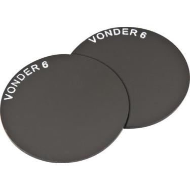 Imagem de Lente redonda 50mm verde tonalidade 6 com 2 peças Vonder