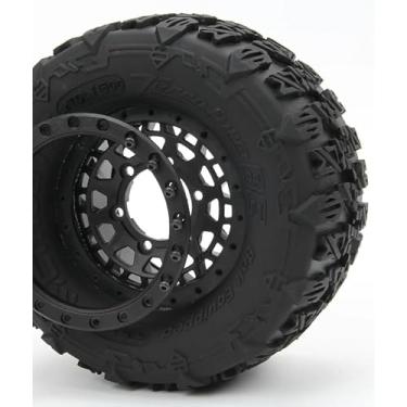 Imagem de METHOD RC Terraform All-Terrain Belted 1/10th Monster Truck Tires for Array 12/14mm Hex Beadlock Wheels (2pcs Assembled)