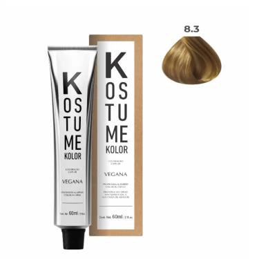 Imagem de Coloração Vegana Loiro Claro Dourado 8.3 Kostume Kolor 60ml