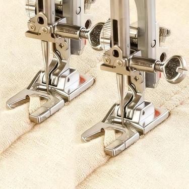 Imagem de 1 conjunto de calcador de bainha estreita enrolada para máquina de costura doméstica, acessórios de costura domésticos, atacado (3 mm)