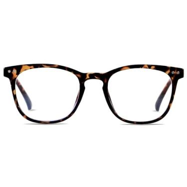 Imagem de Óculos de proteção de luz azul com armação pequena para mulheres, homens, óculos de computador, bloqueador de luz azul, adolescentes tartarugas