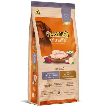 Imagem de Ração Special Dog Ultralife Light para Cães de Raças Pequenas Castrado