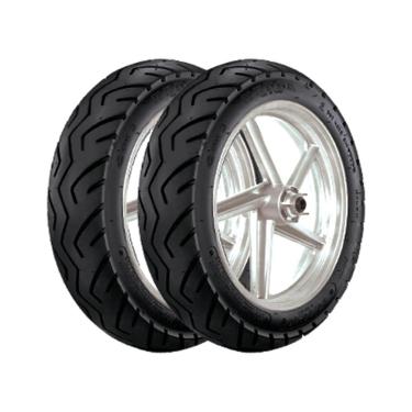 Imagem de Combo 2 Pneus 350-10 K348 Scooter Kenda