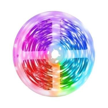 Imagem de Fitas De LED RGB Com Sincronização Musical, Controle Remoto USB, Lâmpa