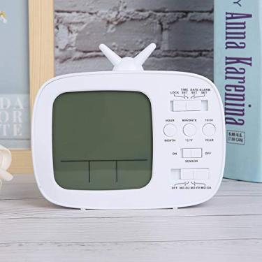 Imagem de Acouto Despertador Inteligente Com Display Digital LED, Interruptor Multifuncional de 12/24 Horas, Função Soneca Inteligente, Controle de Luz Noturna, Quarto Perfeito e Acessório de Sala de Estar