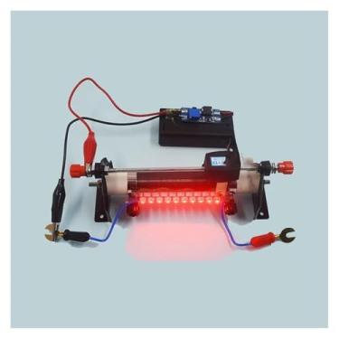 Imagem de Simulador de reostato de 20 ohms LED exibe direção atual instrumento de ensino de reostato caseiro reostato deslizante