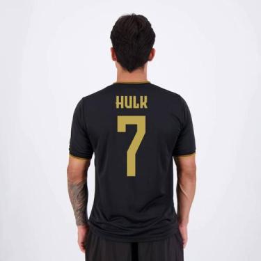 Imagem de Camisa Atlético Mineiro Preta e Dourada 7 Hulk - OLDONI, G