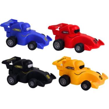 Imagem de Carrinho Miniatura Sortido Infantil Kart Pressiona e Anda - Castela