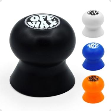 Imagem de Raspador de Parafina Surf Soulfins OFF WAX - Removedor Ergonômico Redondo Alta Resistência PP H503 para Prancha e Longboard - A Revolução na Limpeza da Prancha (Preto)
