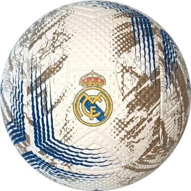 Imagem de Bola de Futebol Real Madrid Dualt - BRANCO 5-Unissex
