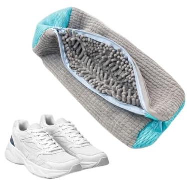 Imagem de Bolsa para Lavar Tênis na Máquina com Zíper Reforçado – Proteção contra Atrito, Interior em Microfibra e Uso Reutilizável