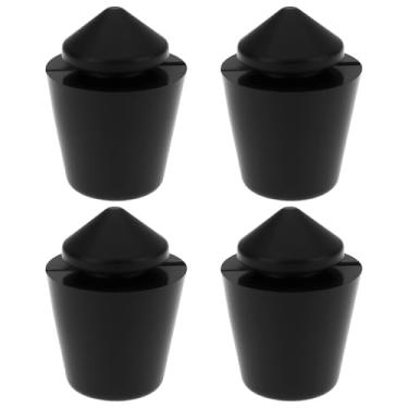 Imagem de ECSiNG 4 peças de amortecedor de porta de carro 3900684 15029828 borracha EPDM compatível com Chevy Suburban compatível com caminhão GMC 1960-1972