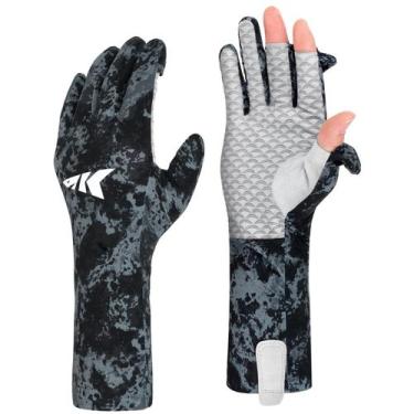 Imagem de Luvas de pesca KastKing La Sal Pro Full Finger UPF 50+