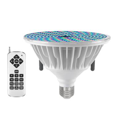 Imagem de Lâmpada Led Para Piscina Sngbrt 2024 De 50 W, Atualizada, Com Cores Rgb De 120 V, Que Muda De Cor Para Piscinas Enterradas, Lâmpada De Reposição Para Luminárias Pentair Hayward (Qhl-Par38-B)