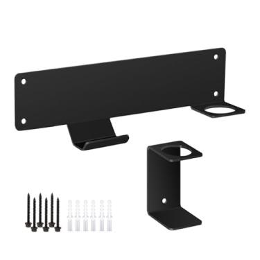 Imagem de Upriver Suporte de parede para macaco de chão, suporte hidráulico para carro, suporte de suporte de rack de armazenamento de parede, organizador de acessórios de reboque