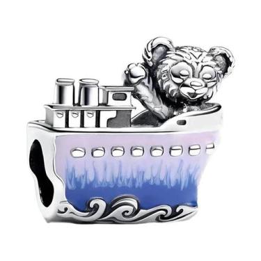 Imagem de Pulseira De Charme Em Prata Esterlina 925 Da Disney, Compatível Com Tr