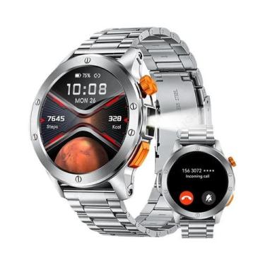 Imagem de Relógio Inteligente Masculino À Prova D'Água Com Lanterna LED, Mais De