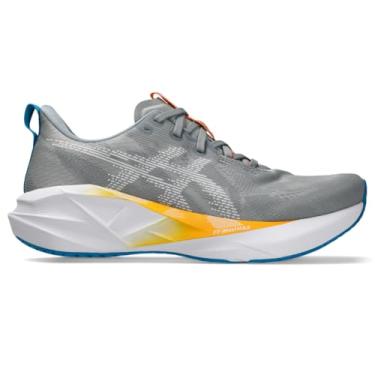 Imagem de ASICS NOVABLAST 5 Tênis de corrida masculino, Cascalho/branco, 11.5 Wide