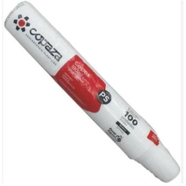 Imagem de Copo Descartável 180Ml  Água  C/100Un - Copaza
