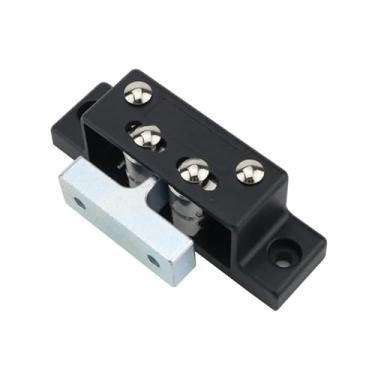 Imagem de Liga de zinco tamanho grande bola impacto mecânica fechadura de porta acessórios fechadura industrial tipo colisão fivela de porta 1 peça