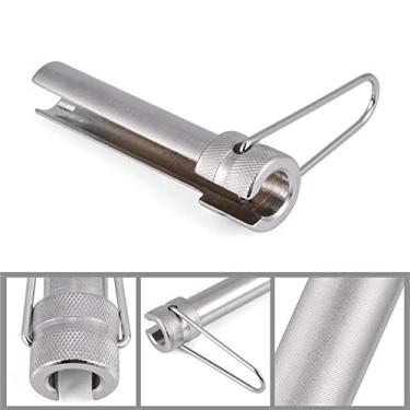 Imagem de Generic RG6 RG59 RG11 Ferramenta de Escudo de Segurança CATV Com Botão Serrilhado para Fácil Aderência e Anel de Clipe para Alavanca de Aperto para Prevenção de Roubo de Serviço de TV a Cabo